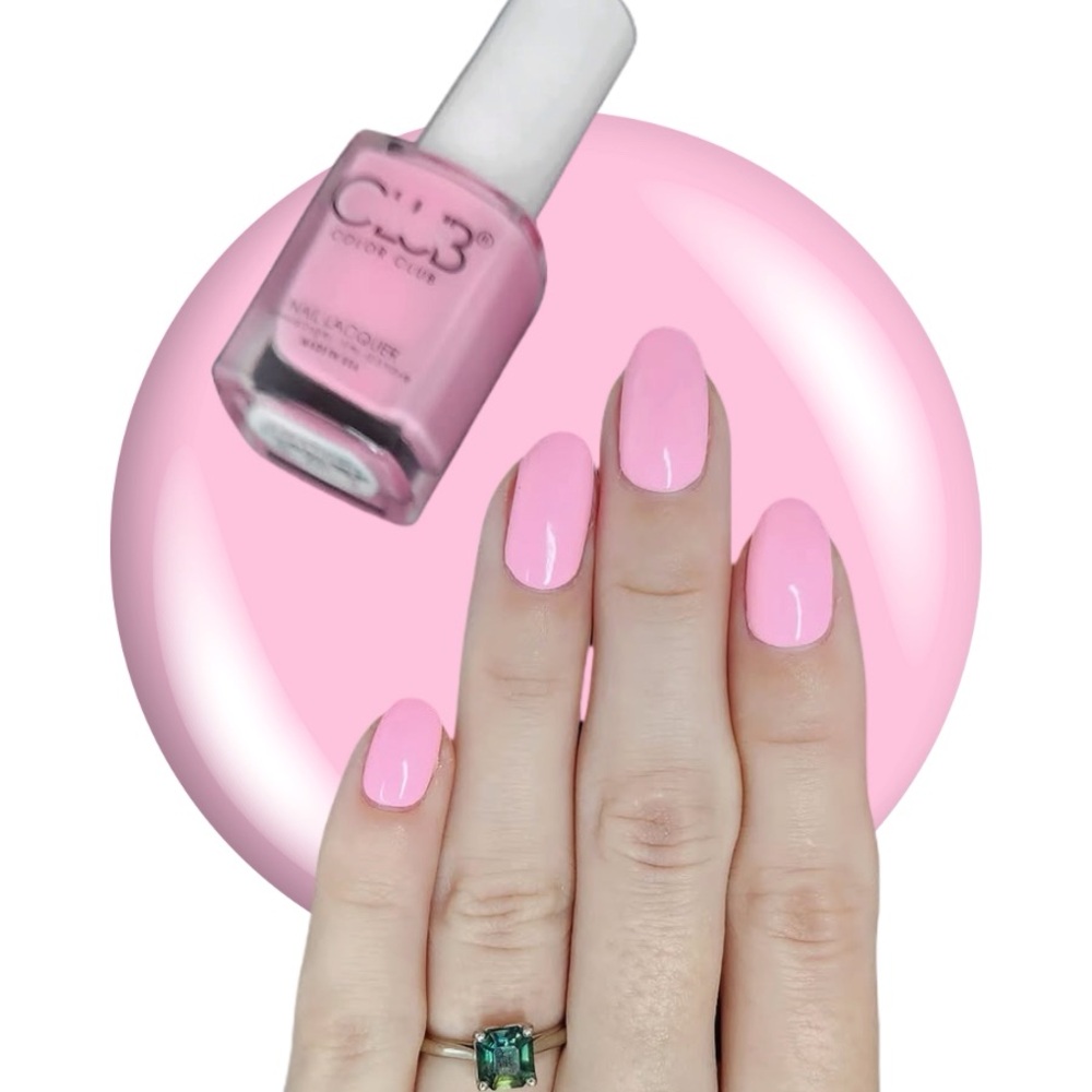 Color Club Pink Nail Pôlish Gemini Vegetarians (Light Pink) Nail Làcquer *BNIB